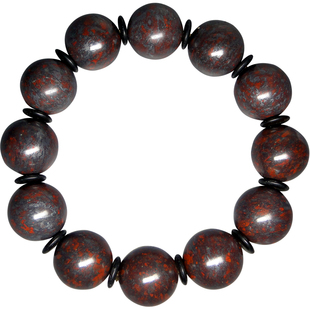 陨石原石手串收藏伊丁天然天铁陨铁火流星手链捷克陨石太空保真