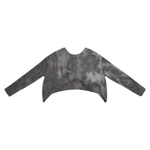 新款扎染瑜伽t恤普拉提现代舞健身上衣慵懒风禅柔服瑜珈防晒罩衫