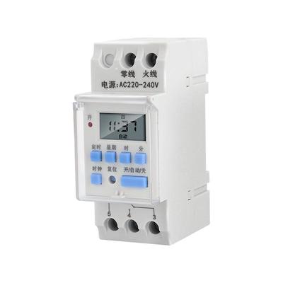 时控开关220v导轨灯微小型全自动