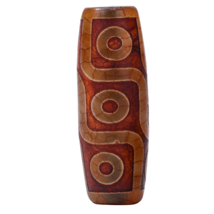 仿古三眼九眼天珠  三眼天珠老玛瑙DIY手工中式手串隔珠散珠配件