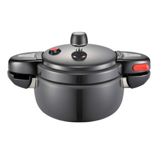 韩国原装进口PN枫年高压锅户外家用迷你黑珍珠压力锅不锈钢压力锅