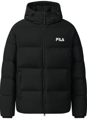 FILA斐乐情侣连帽羽绒服