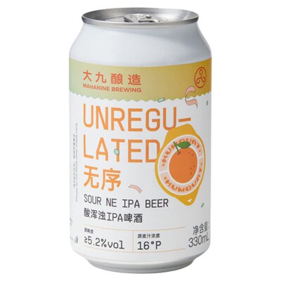 大九酿造无序酸浑浊IPA精酿啤酒