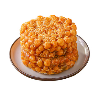 泉州闽南特产莲子糖厦门古早味小吃下午茶点心零食老狮夫粘钱糖