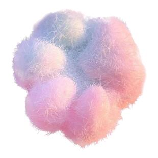 小懒 3mm手工自制猫爪硅胶捏捏乐植绒粉裹粉diy材料包饰品配件