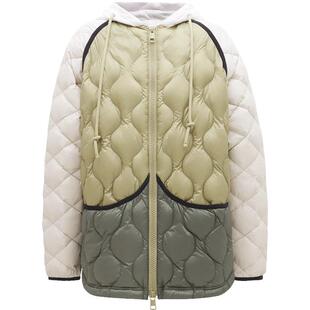 LINC金羽杰轻薄羽绒服女春新款松弛感连帽罩衫保暖外套女23802179