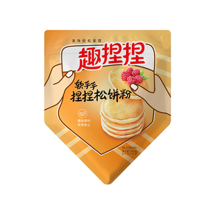 尚川软乎乎松饼粉捏捏袋家用儿童早餐无添加预拌粉华夫饼烘焙专用