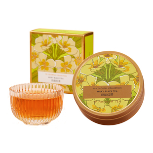 大金罐奶韵红茶调味茶叶奶香茶热泡花茶水果茶伴手礼盒【45g装】