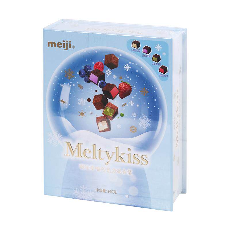 meiji明治雪吻巧克力冬日限定