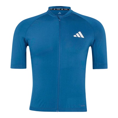 Adidas/阿迪达斯正品拉链骑行服男休闲舒适轻便短袖KB9560