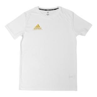 Adidas阿迪达斯短袖男女情侣黑白透气运动休闲短袖adiCLTS24TK