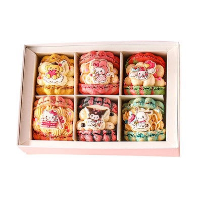 女神节韩式三丽鸥马卡龙糕点礼物