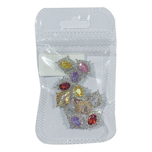 高定奢华锆石美甲饰品鸽子蛋熹妃回宫护甲甄嬛复古穿戴甲饰品921