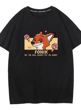 秀洛不一样情侣装夏季打底纯棉衣服roora高级感特别的短袖T恤衣服