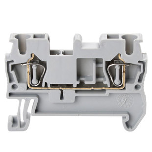 ST2.5接线端子排快速导轨式直插型端子弹簧端子2.5mmUK弹片