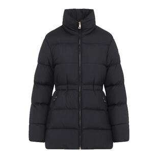 Moncler 盟可睐秋冬新款女士立领收腰鹅绒羽绒服银泰百货