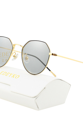 纯钛浅色防紫外线开车变色墨镜