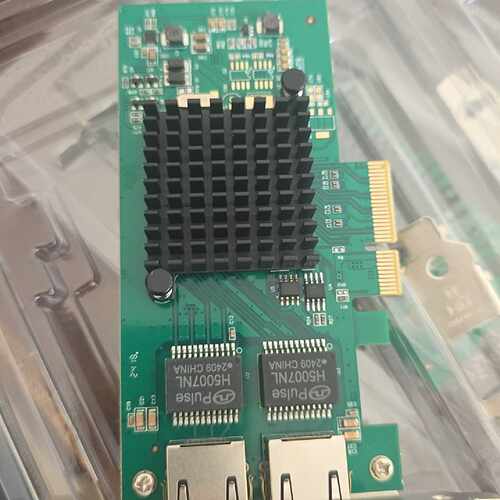 7个全新PCIe双口服务器intel网卡I350T，议价商品