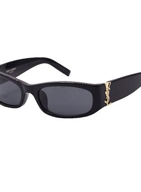 YSL圣罗兰太阳镜方形窄框