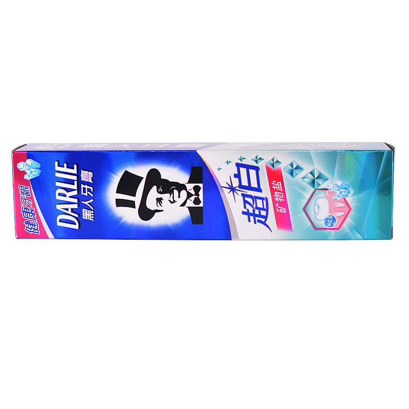 好来超白矿物盐含氟防蛀亮白牙膏