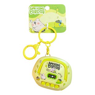 2025新款正版神烦鸟录音机钥匙扣创意儿童玩具书包挂件可爱钥匙链