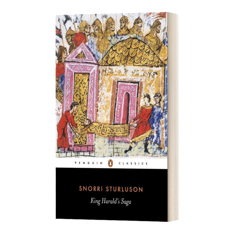 哈拉尔国王的传奇 英文原版 King Harald's Saga 英文版 Snorri Sturluson 进口英语原版书籍