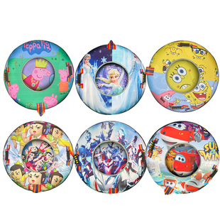 滑雪圈彩虹滑道旱滑圈游乐场雪场充气加厚耐磨成人儿童滑雪圈内胎