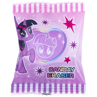 一正小马宝莉糖果橡皮擦小女生用创意卡通可爱趣味橡皮干净少碎屑