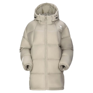 骆驼羽绒服女款2025冬季新款保暖加厚连帽面包服气凝胶羽绒外套女