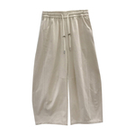 ◆诺初◆孕妇休闲裤春装新款直筒裤宽松简约阔腿裤遮肉显瘦弯刀裤