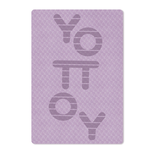 YOTTOY双人瑜伽垫加大加宽健身家用防滑减震静音加厚超大隔音地垫