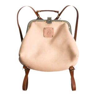 天神小花亮介 Ratelier&co 鼎级枥木皮革 经典口金包 双肩包 拎包