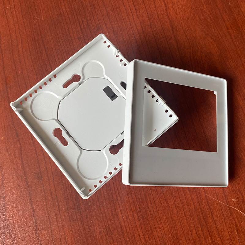 外贸批发欧规温控器外壳电子外壳空调地温控器86暖外壳显示器智能