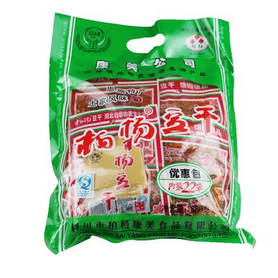 湖北土特产利川柏杨豆干880克