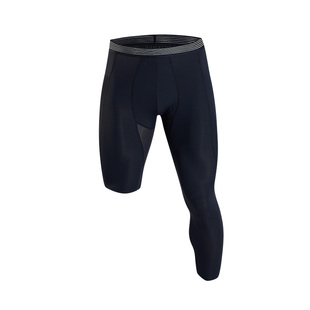 准者28氨压缩裤篮球五分长短紧身裤男春季高弹速干训练跑步运动裤