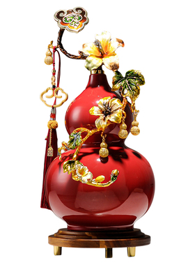 招财纳福如意葫芦摆件