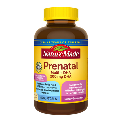 【25年2月】NatureMade天维美美国孕妇专用女性综合维生素非活性