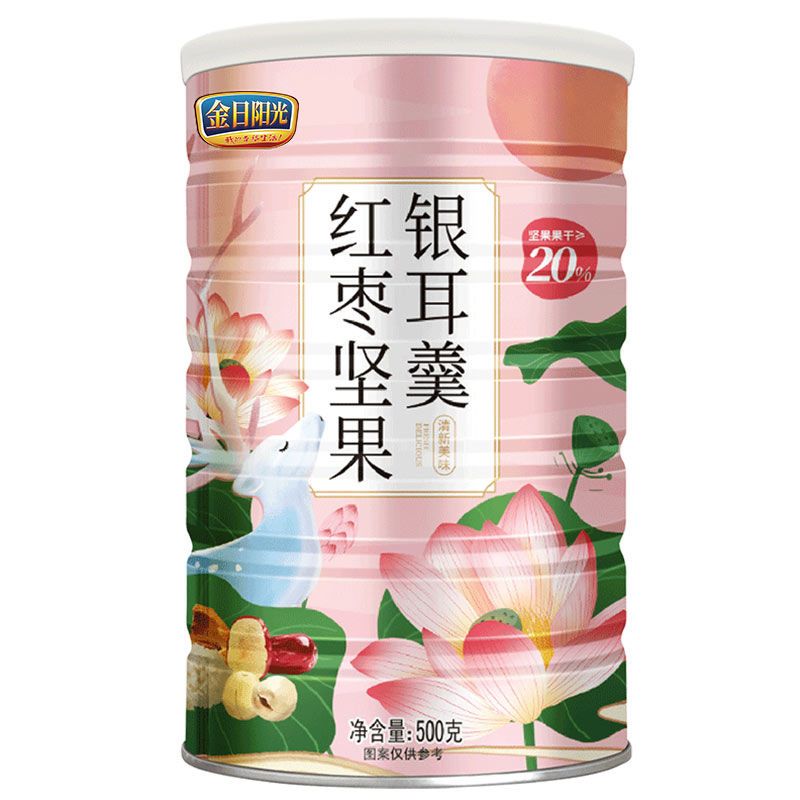 金日阳光红枣坚果银耳羹即食冲泡懒人速食代餐藕粉营养早餐粉罐装