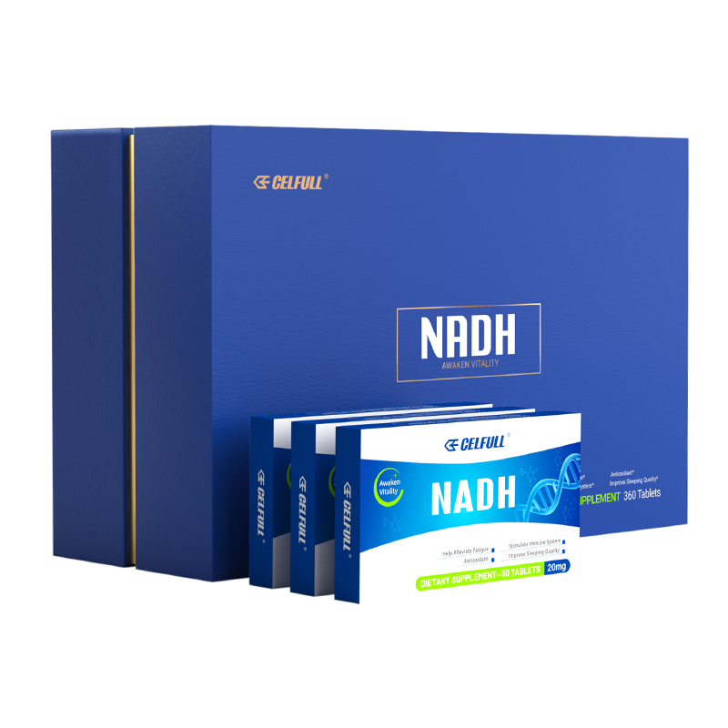 美國賽立復(fù)力活元NADH線粒體素 提升NAD+延遲衰老【6/12/24盒裝】