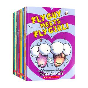Hi Fly Guy 苍蝇小子英文版 flyguy 全套 儿童英语读物漫画桥梁书
