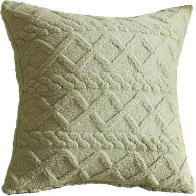 毛绒立体几何沙发抱枕靠枕抱枕套