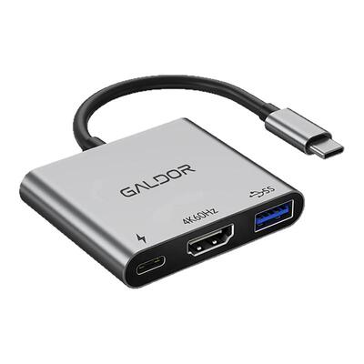 高多4K60Hz投屏器USBHUB
