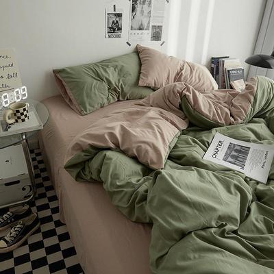 被套单件纯棉150x200x230单人双人180x220x240单独被罩床单三件套