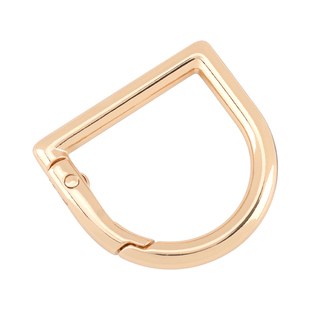 D扣弹簧扣开口半圆环扣d型扣钥匙圈包带改造包包配件五金链接钩扣