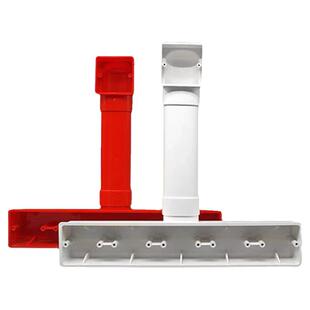 电视背景墙壁开关盒子暗盒圆管式PVC扁管分体套装式86插座底线盒