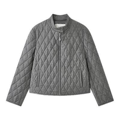 【格雷系斜纹羊绒】Laurel劳芮新款新夹克轻薄羽绒服LWL363L01800