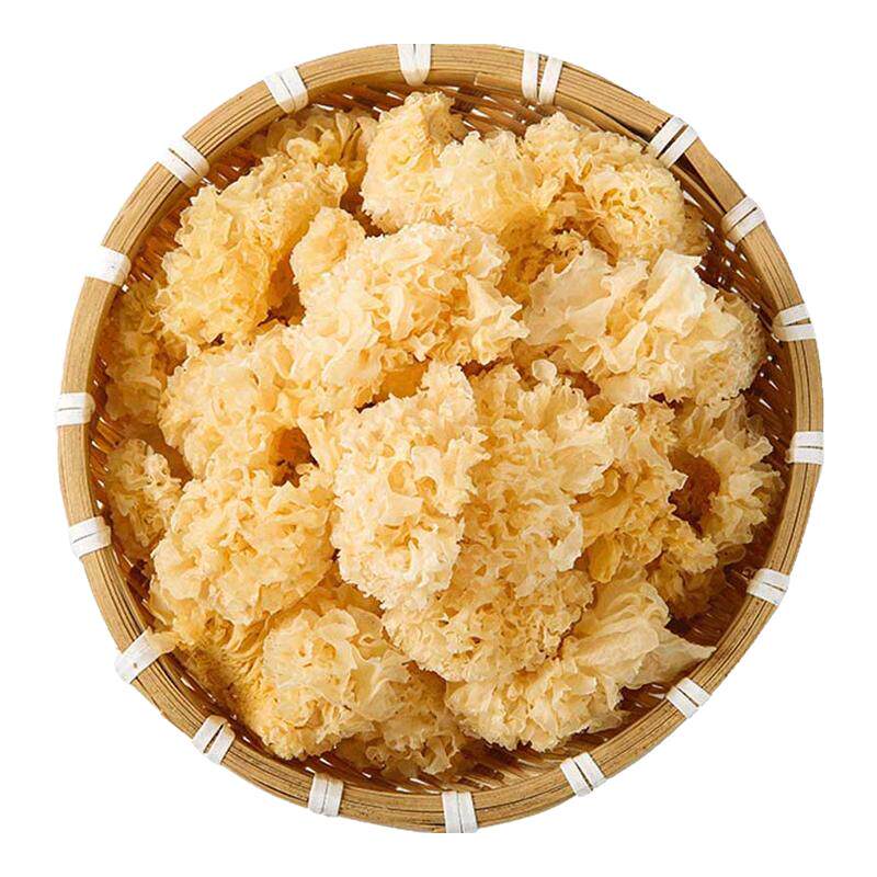 新货无硫椴木小银耳块500g