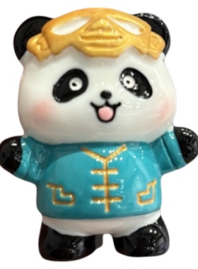三星堆熊猫冰箱贴四川成都礼物