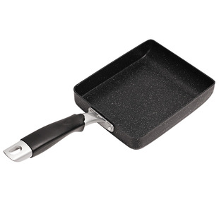 日式玉子烧煎锅日本不粘锅厚蛋烧鸡蛋卷小煎蛋锅方形平底锅电磁炉