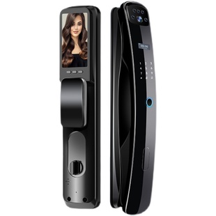 陈光德力指纹锁家用防盗门智能门锁入户门木门密码锁电子门锁联网